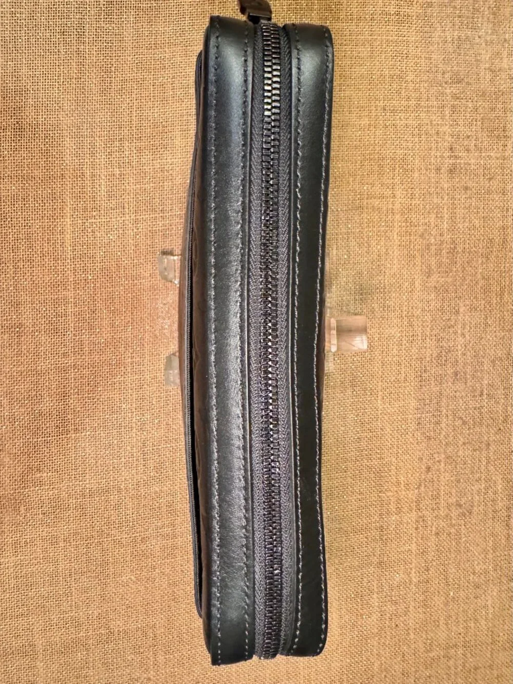 Louis Vuitton Trio Messenger Bag — Black Monogram Shadow Leather | 3-Piece Set